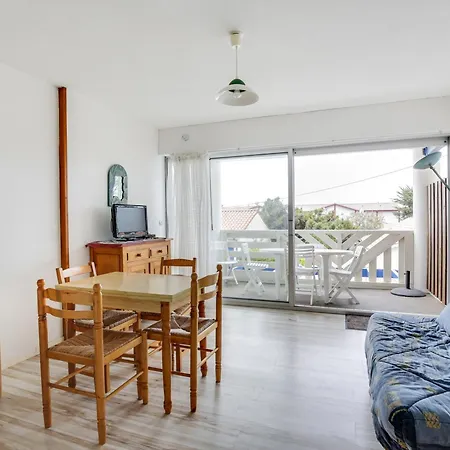 A Biscarrosse-plage, Proche Plages Et Commerces, Balcon Expose Sud - Fr-1-521-41 아파트 비스카로스 플라주