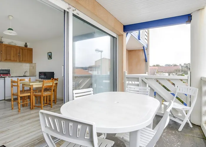 아파트 A Biscarrosse-plage, Proche Plages Et Commerces, Balcon Expose Sud - Fr-1-521-41 비스카로스 플라주