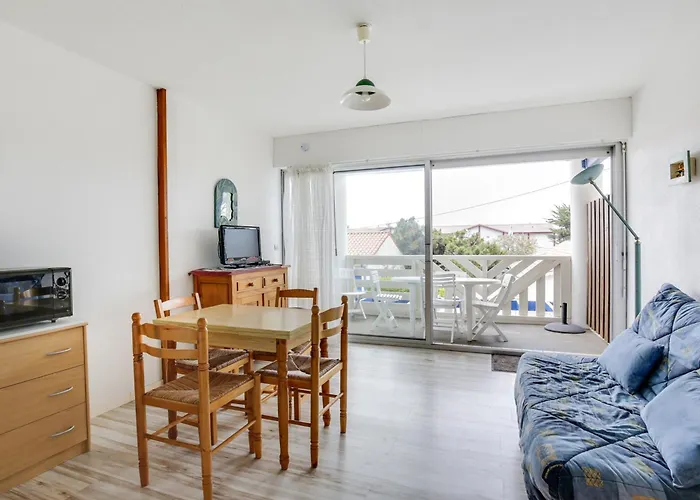 A Biscarrosse-plage, Proche Plages Et Commerces, Balcon Expose Sud - Fr-1-521-41 아파트 비스카로스 플라주
